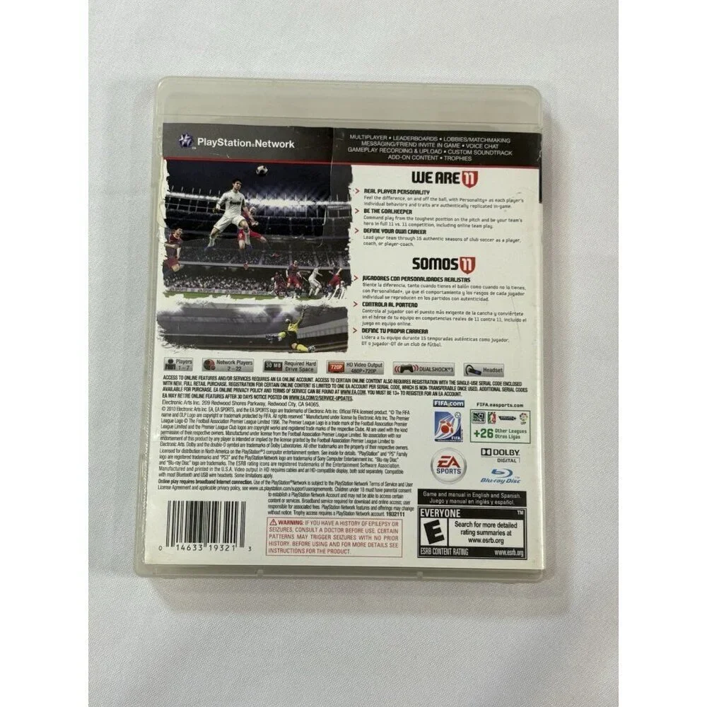 FIFA Soccer 11 (Sony PlayStation 3, 2010)